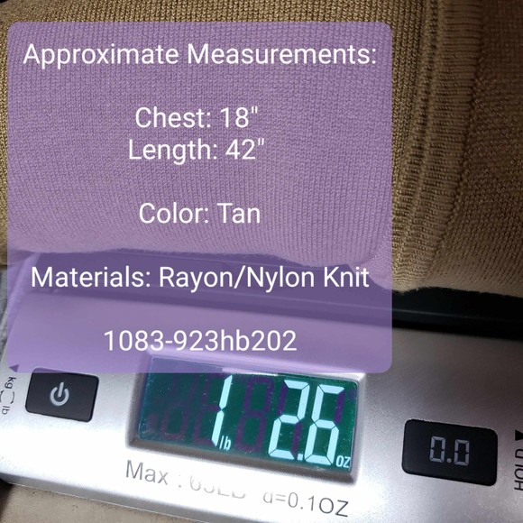 Forever 21+ Plus 3X Tan O-Ring Open Stomach Knit Sleeveless Mini Dress - Picture 7 of 7